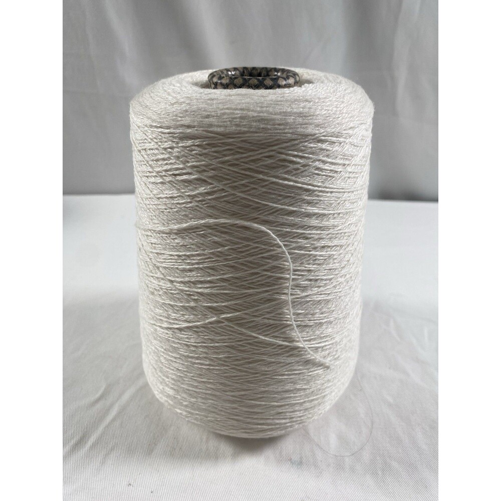 Cone Yarn Spool Yarn White 470g Net Weight #717
